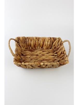 Odea Hasır Rattan Ekmeklik Ekmek Sepeti Dikdörtgen 22,5 * 17CM