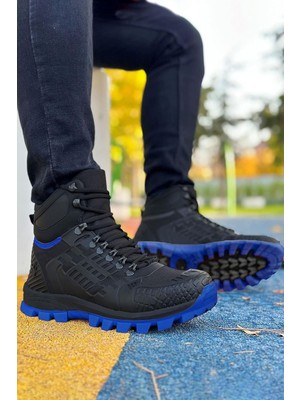Odea Siyah Mavi Hydro Su Geçirmez Erkek Outdoor Trekking Bot
