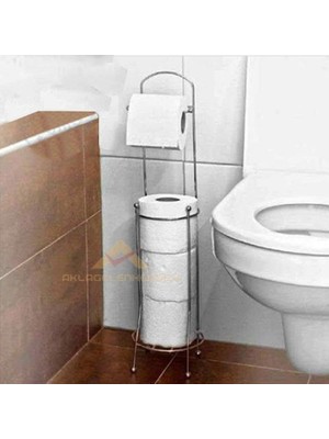 Metal Dekoratif Wc Kağıtlık Tuvalet Kağıtlığı