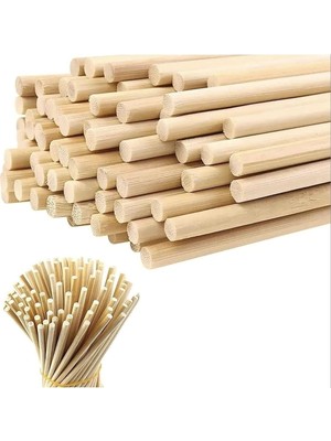 Gy Atelier Kavela Ahşap Makrome Çubuğu 2cm 100CM, 2CM100CMKAVELA