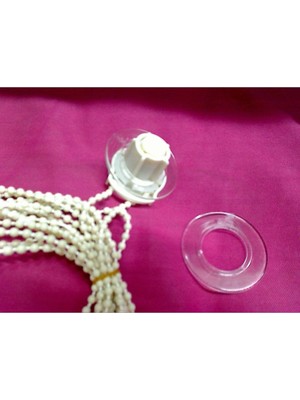 Gy Atelier Stor Zebra Perde Yedek Zincir 2 Adet 30 mm +2 Adet Hizalama Halkası