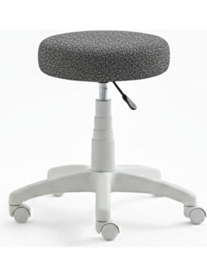 Gy Atelier Tedy Yükseklik Ayarlı Ergonomik Ofis Kasiyer Sekreter Makyaj Tekerlekli Çalışma Taburesi