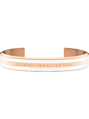 Daniel Wellington Classic Bracelet Satin White Rose Gold Small DW00400005 Bileklik