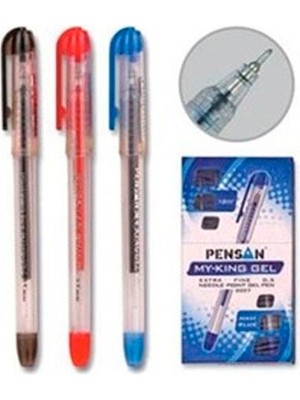 Pensan My-Kıng Jel Metal Klipsli Kırmızı