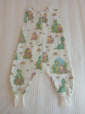 Odea Tr Uyku Tulumu, %100 Doğal Pamuk, Çift Kat Pazen Kumaş, Unisex, 1.0 Tog, 0-6 Ay, Yeşil