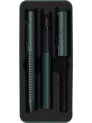 Odea Tr 201535 - Grip Edition, Misletoe, M Dolma Kalem ve Xb Tükenmez Kalem ile Metal Kutuda