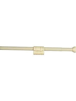 Odea Tr Banyo Duş Perde Borusu 120CM-200 cm Kremduş Perde Askısı Duş Borusu Metal