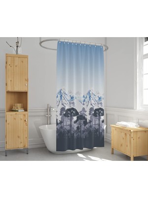Odea Tr Zethome Banyo Duş Perdesi 10292 Tek Kanat 1X180X200