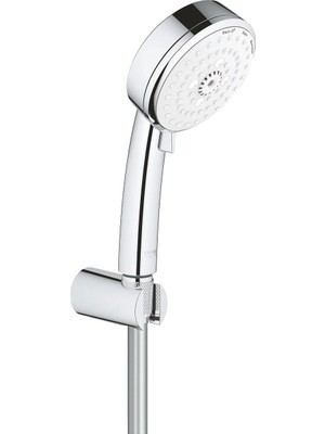 Odea Grohe 27588002 Tempesta Cosmopolitan 100 Duvar Askısı Seti, 3 Püskürtme Türü, Krom