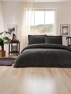 Özdilek Noir Tek Kişilik 120*200LASTIKLI Çarşaflı Nevresim Takımı