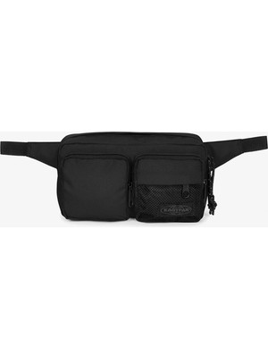 Eastpak Eatspak Double Crossbody Siyah Bel Çantası.