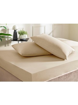 Die Grup Tr Taç Color Dreams Ranforce Tek Kişilik Fitted Çarşaf Seti Vizon