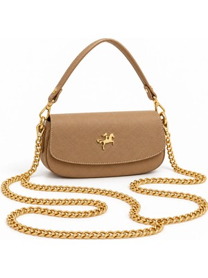 Ada Çanta Kırtasiye Nas Bag Kadın Mini Zincir Askılı Omuz Çantası (15CMX9CM) ARD65856