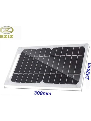 Monokristal Güneş Paneli 6V 7.2W