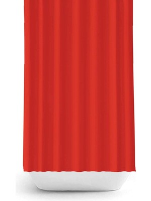 Die Grup Tr Jackline Banyo Duş Perdesi 0010 Kırmızı Tek Kanat 1X180X200