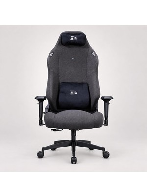 Die Grup Tr Gaming Valor Jet Black Kumaş Oyuncu Koltuğu ve Çalışma Sandalyesi, Geniş Visco Oturum, 4d Kolçak, 160° Yatış, Manyetik Baş ve Bel Yastıkları, 130 kg