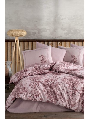 Newhome Ranforce Sofrano Pembe Tek Kişilik Nevresim Takımı