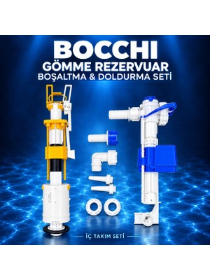 Bocchi Bocchı Gömme Rezervuar Boşaltma ve Doldurma Şamandıra Iç Takım Seti