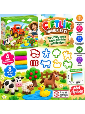 Burada Bulabilirsin 03558 Çiftlik Hamur Set 200GR