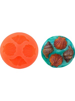 Depposite Mini Deniz Kabukları Silikon Mum Kalıbı