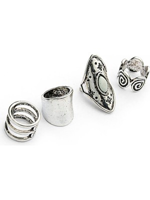 Twist Dörtlü Yüzük Seti TW6260060029122