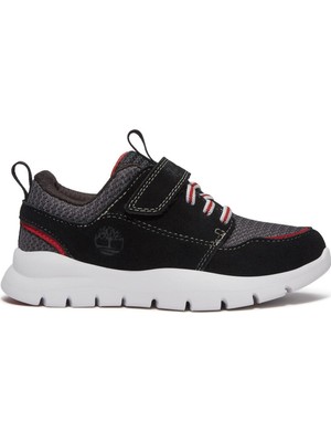 Timberland Boroughs Project Low Hook&loop Çocuk Siyah Spor Ayakkabı