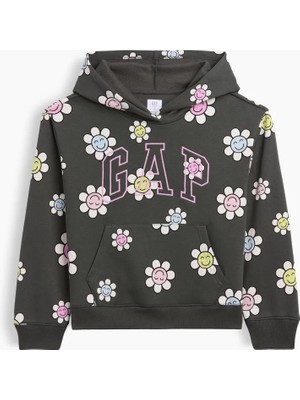 Gap Kız Çocuk | Relaxed Gap Logo Sweatshirt