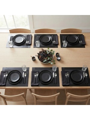 Epinox 6'lı Amerikan Servis Pvc 30X45CM (AS-10B)