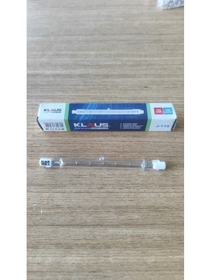 Klaus J-118 300W Halojen Çubuk Ampul (220-240V)
