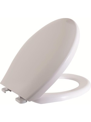 Visam Iris 525-001 Termoplast Klozet Kapağı Beyaz 38X44,5 cm