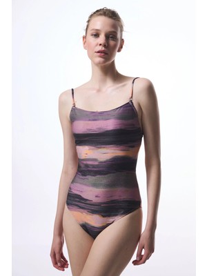 Nixie Minimal Çok Renkli Suit Mayo