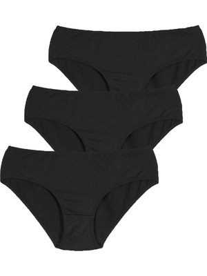 Penti Cover Siyah Slip 3’lü Paket