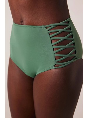 High Fashion Yeşil Bikini Altı