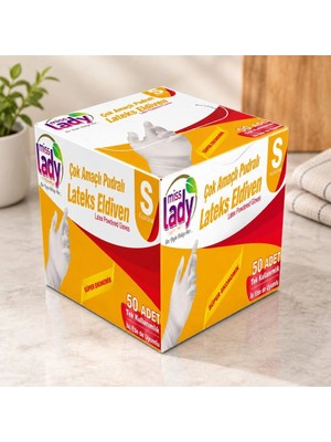 Herşey Trend Lateks Eldiven (S) 50'li