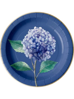 Naturware Celeste Kağıt Tabak 22 cm 12'li Paket