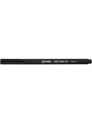 C-55-01-T Soft Liner 55 Fineliner Kalem 0, 4mm, Uç, Siyah