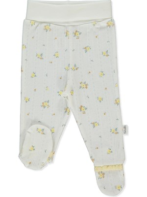 Bebetto Ajurlu Patikli Pantolon (Bloom) Sarı