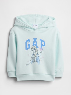 Gap Kız Bebek Açık Mavi Babygap × Disney Frozen Sweatshirt
