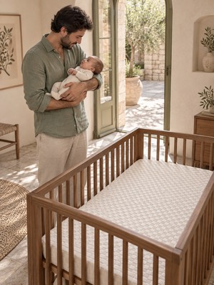 Wellmatt Ashley Pamuk Bebek / Çocuk Yatağı 40 x 80 cm