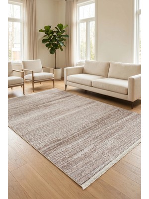 Fenomen Carpet Inova PS988V9 Soft Vizon Geçişli Minimaliz Tasarımlı Oturma Odası Salon Halısı