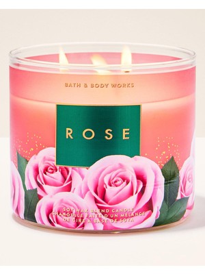 Bath & Body Works Rose Büyük Mum
