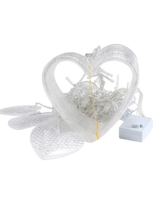 LED Kalp Neon Lamba Dekoratif Romantik Gece ve Ortam Işığı