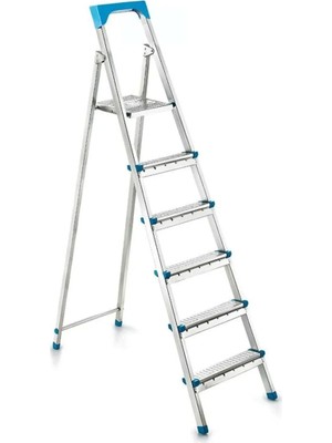 Colezium Merdiven 5+1 Basamaklı Metal Merdiven 125CM 120KG