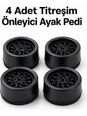 4'lü Set Çamaşır Makinesi Titreşim Önleyici Ped - Lisinya