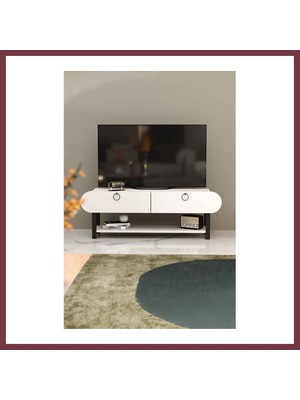 Storeşahin Setro Tv Ünitesi Beyaz 110 cm SHN0720