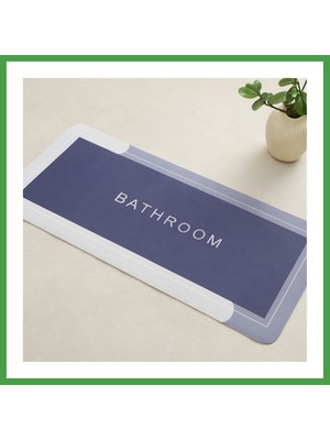 Soi Home Dikdörtgen Su Emici Banyo Paspası 116 x 37.5 cm (Elastik) Soı