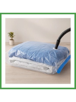 Soi Home Vakuumlu Hurç 3'lü Set (2X55X90 cm + 1X80X100 Cm) - %75 Yer Tasarrufu Soı
