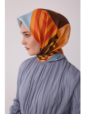 Belli Twill Ipek Eşarp 2027 Kış Sezonu 4409D01-84