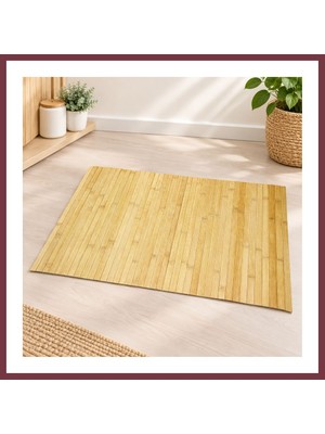 Storeşahin Bambu Çubuklu Kaydırmaz Banyo Paspası SHN0720