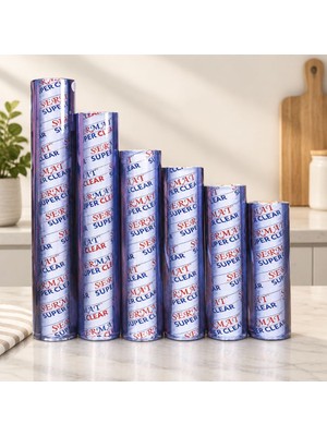 Marsilyan Şeffaf 1.2 mm 70 cm x 15 M Pvc Masa Örtüsü